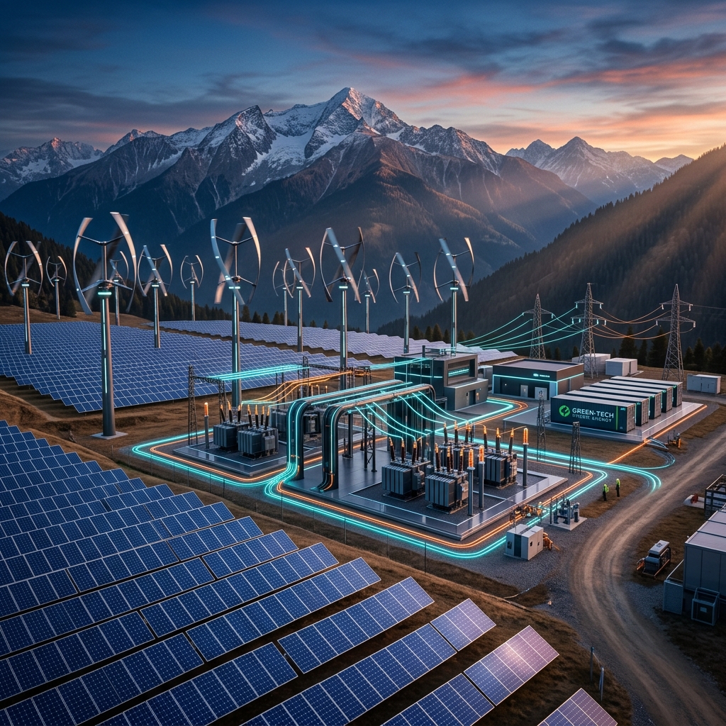 Clean Energy Substation